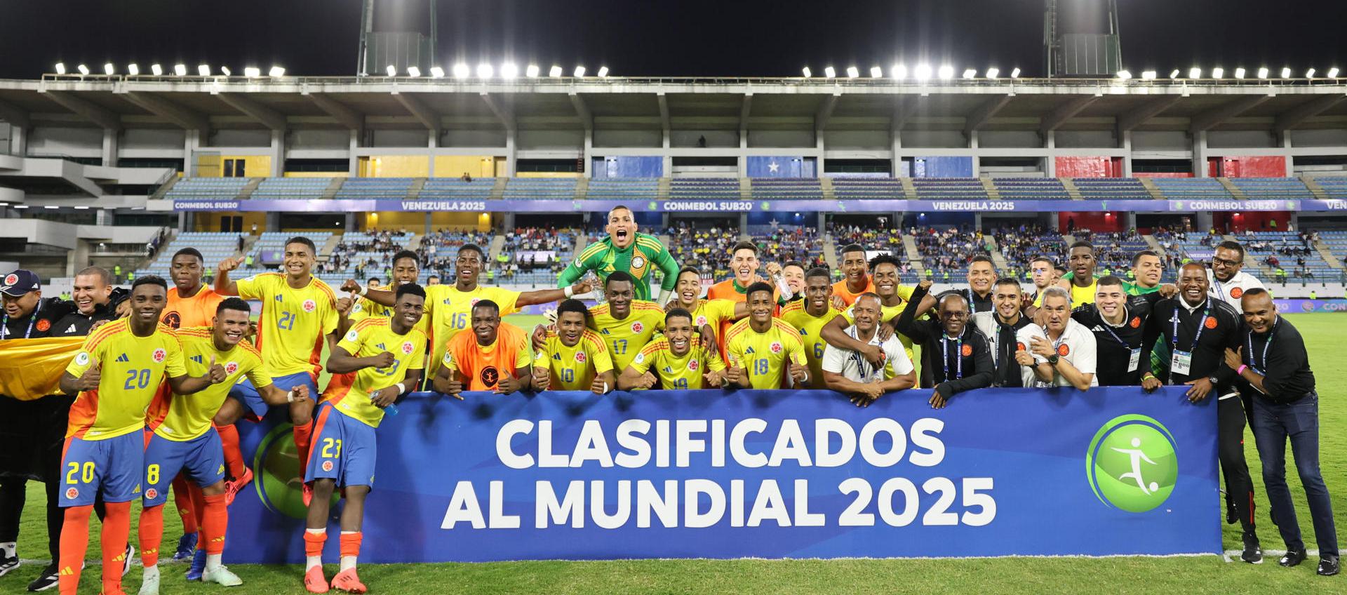 El equipo 'cafetero' logró el objetivo de clasificar al Mundial. 