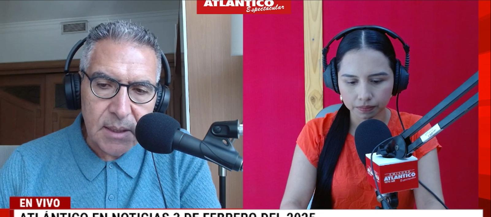 Transmisión de Atlántico en Noticias.