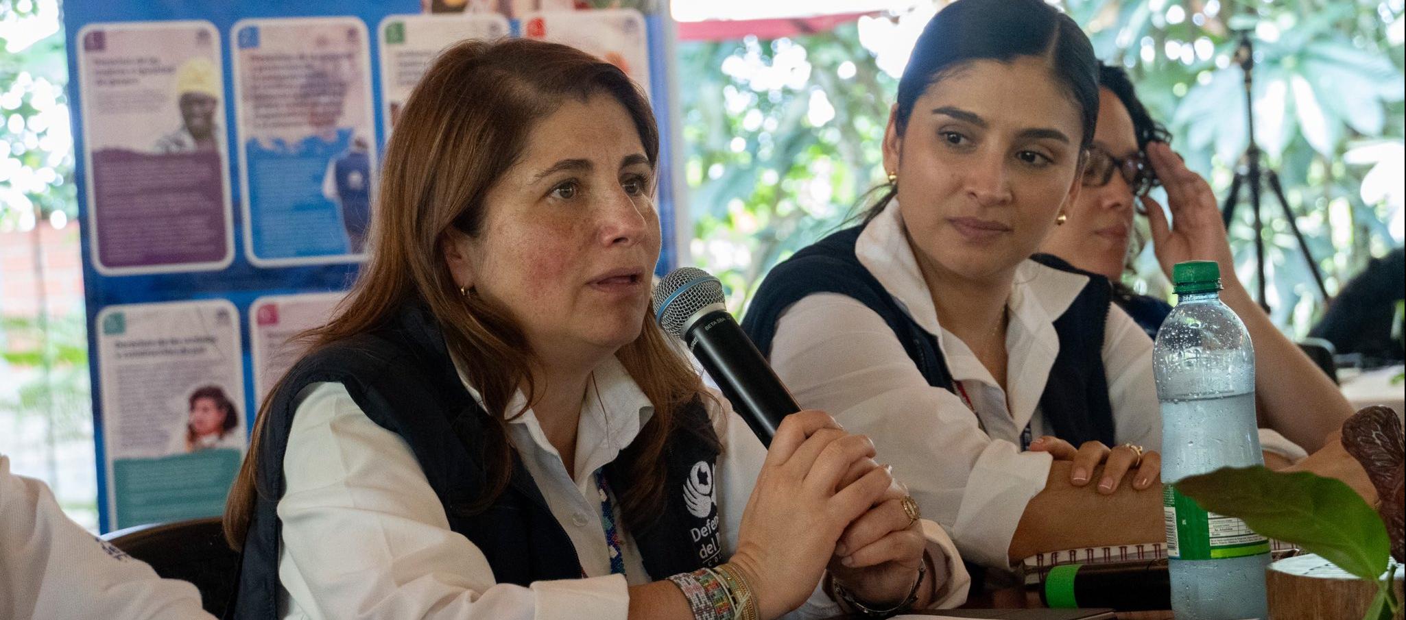 Iris Marín Ortiz, defensora del Pueblo.