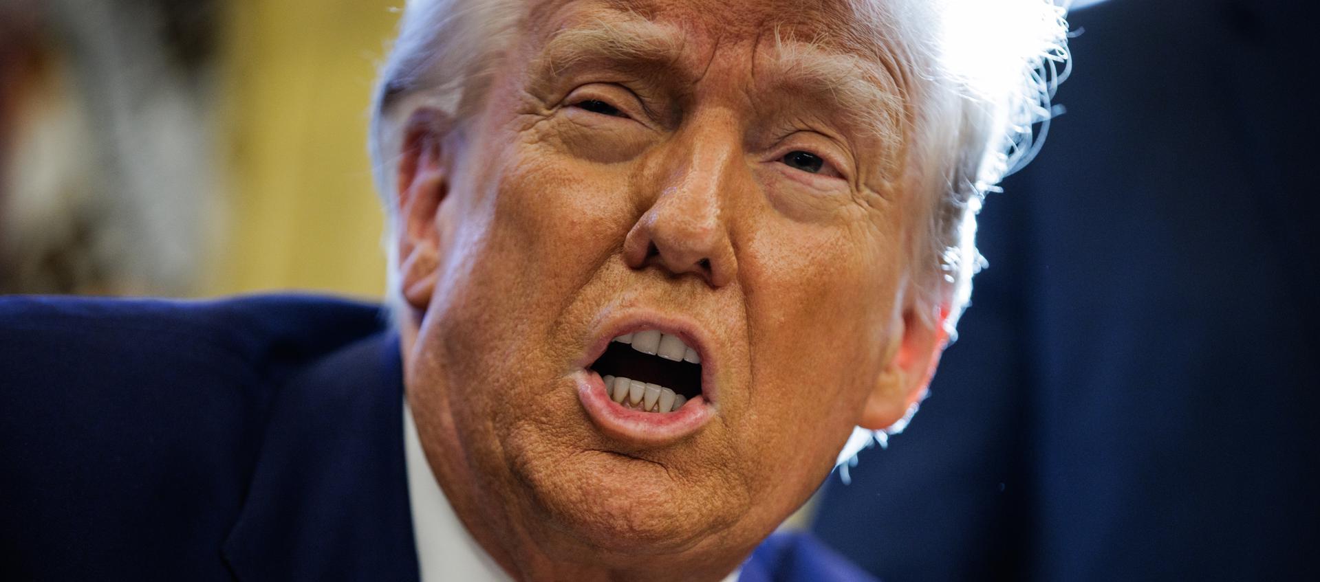 Donald Trump, Presidente de Estados Unidos. 