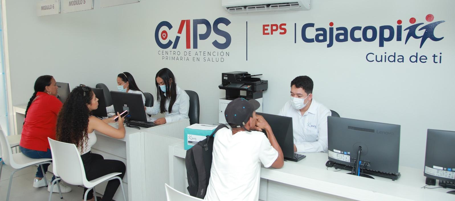Centro de atención de Cajacopi EPS.
