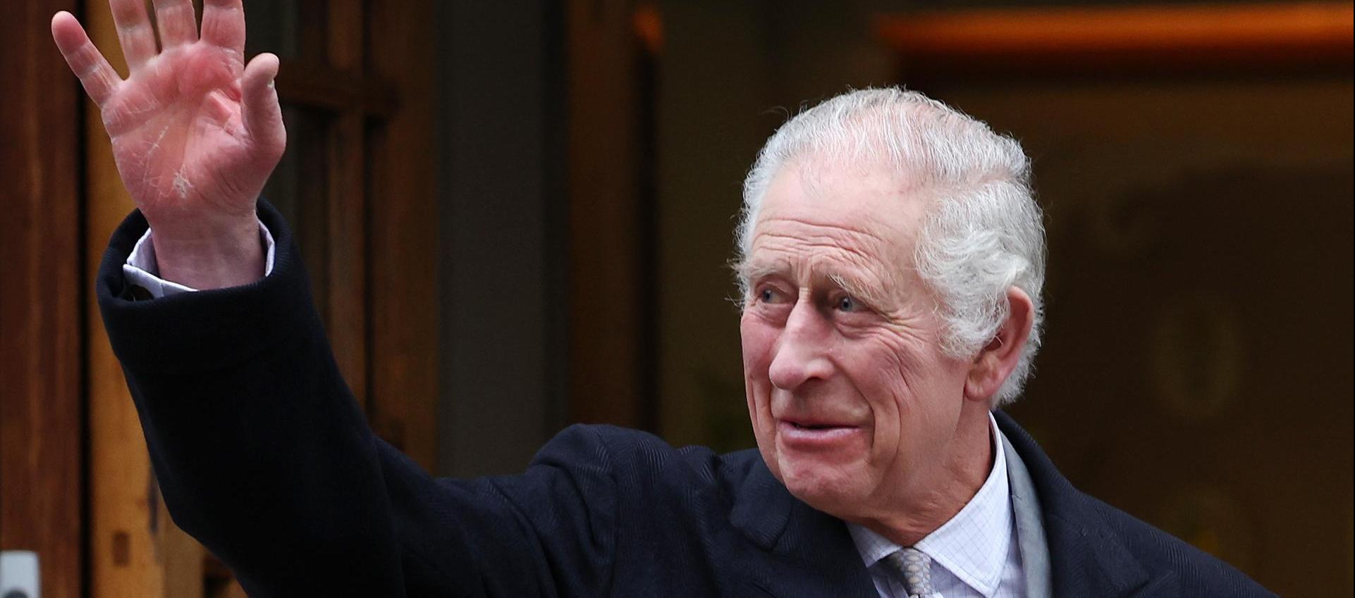 El rey Carlos III de Gran Bretaña.