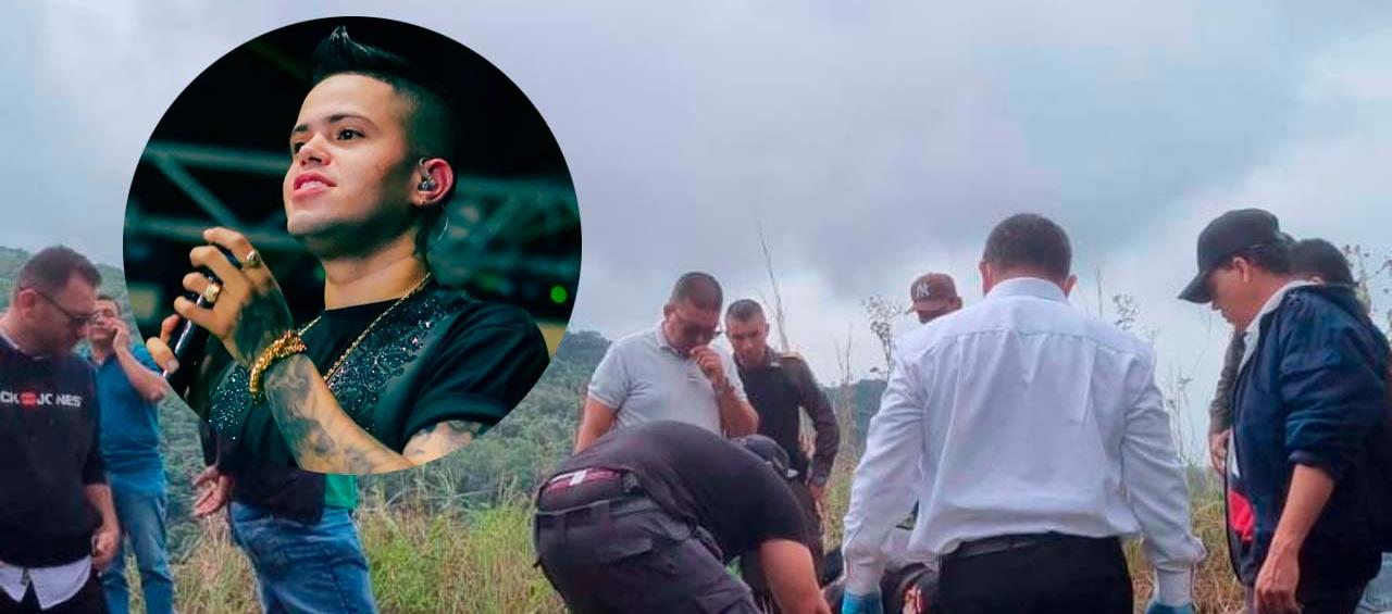 Levantamiento del cuerpo de Zair Guette.