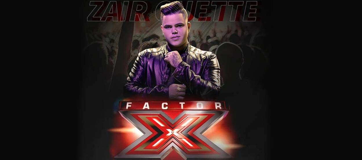 Zair Guette cuando se presentó en Factor X. 