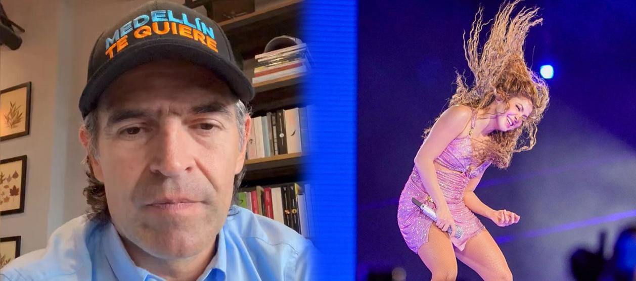 'Fico' Gutiérrez y Shakira.