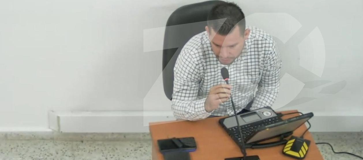 Juan Camilo López Linero, uno de los capturados.