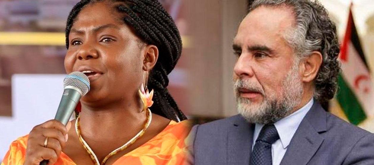 Francia Márquez y Armando Benedetti.