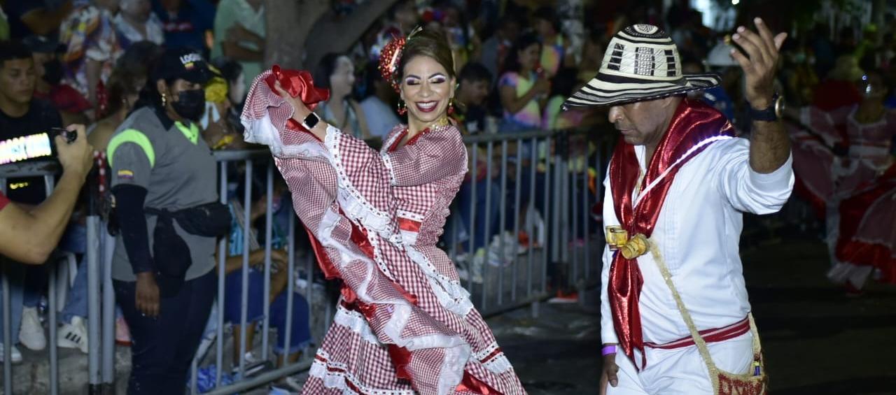 Las cumbiambas son protagonistas en la tarde-noche de la Guacherna.