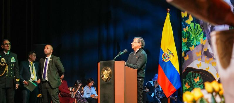 Gustavo Petro, Presidente de Colombia. 