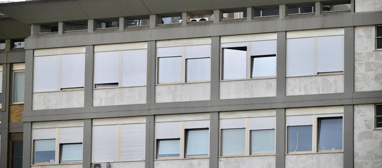 Hospital Gemelli de Roma, donde se encuentra el Papa.