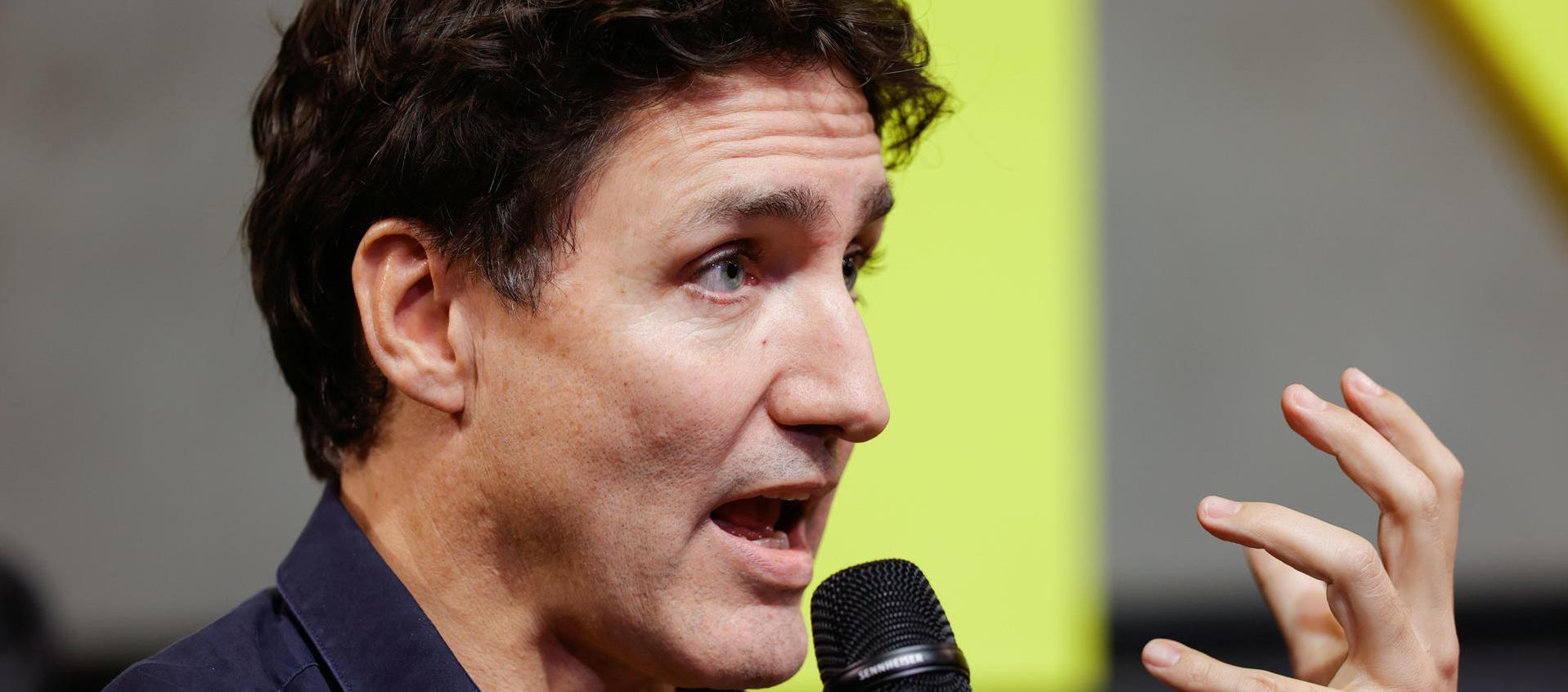 El primer ministro canadiense, Justin Trudeau.