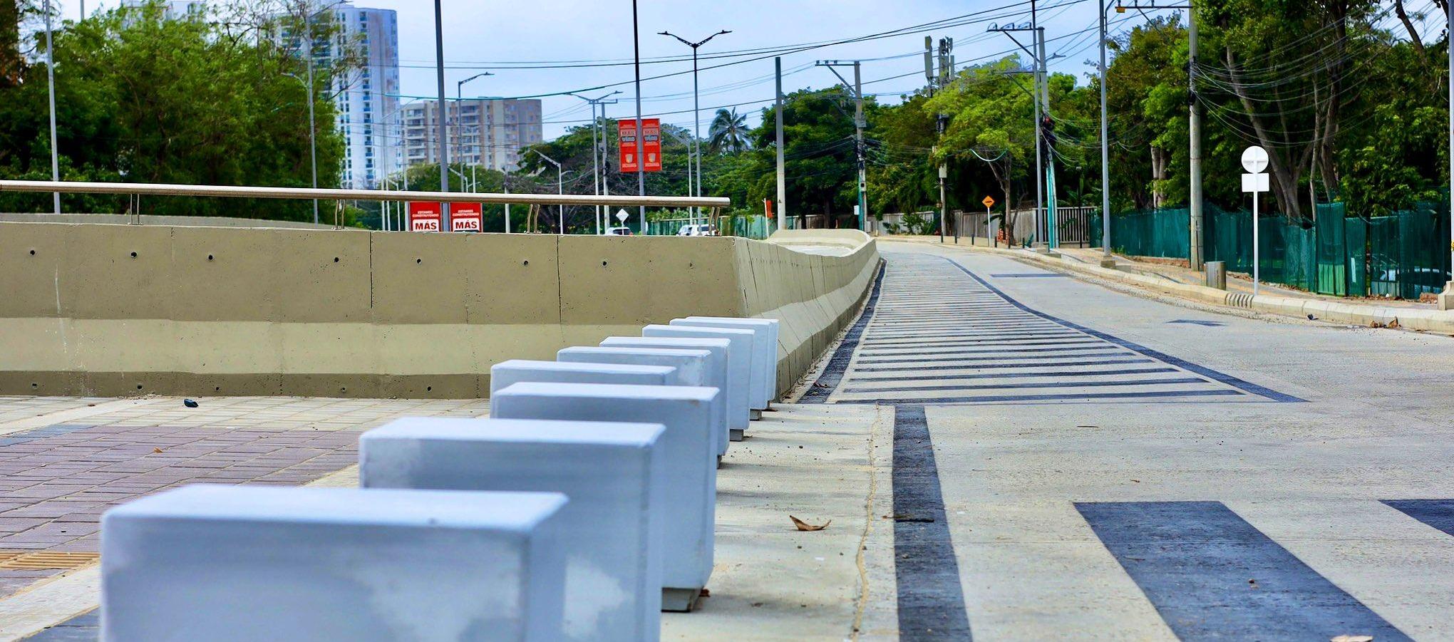 La Gran Vía a la altura del Corredor Universitario.