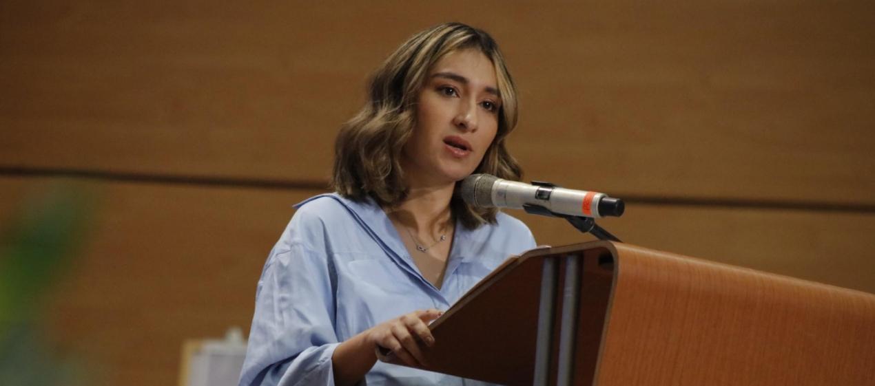 Laura Sarabia, actual Canciller de Colombia. 