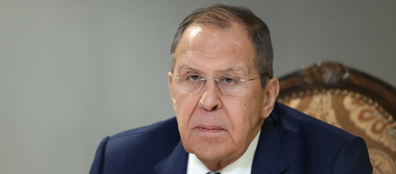 El ministro de Exteriores ruso, Serguéi Lavrov.