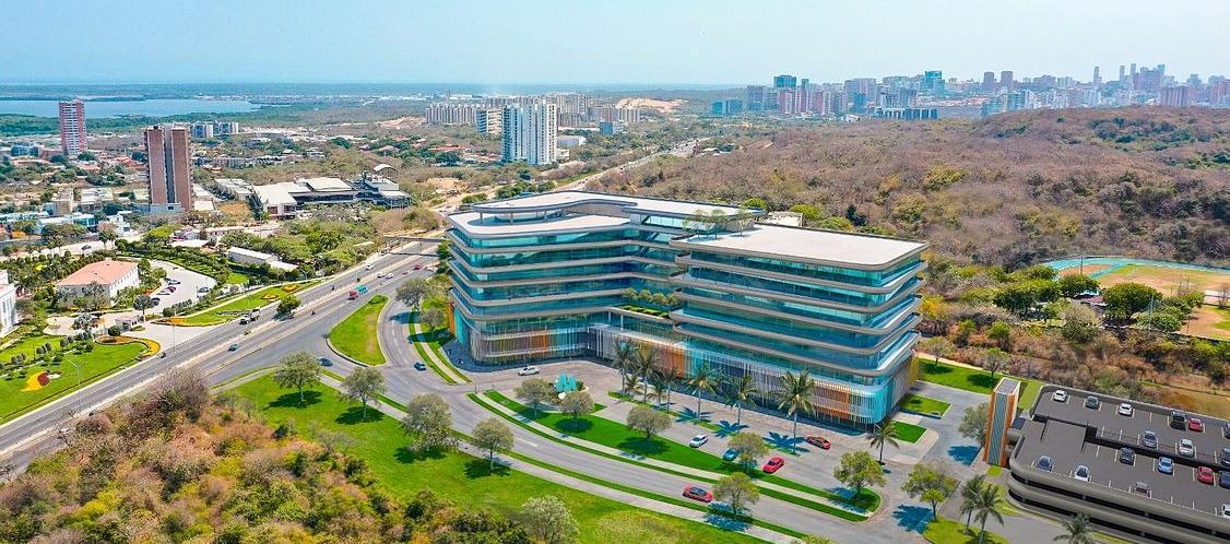 Render del centro médico Le Medic.