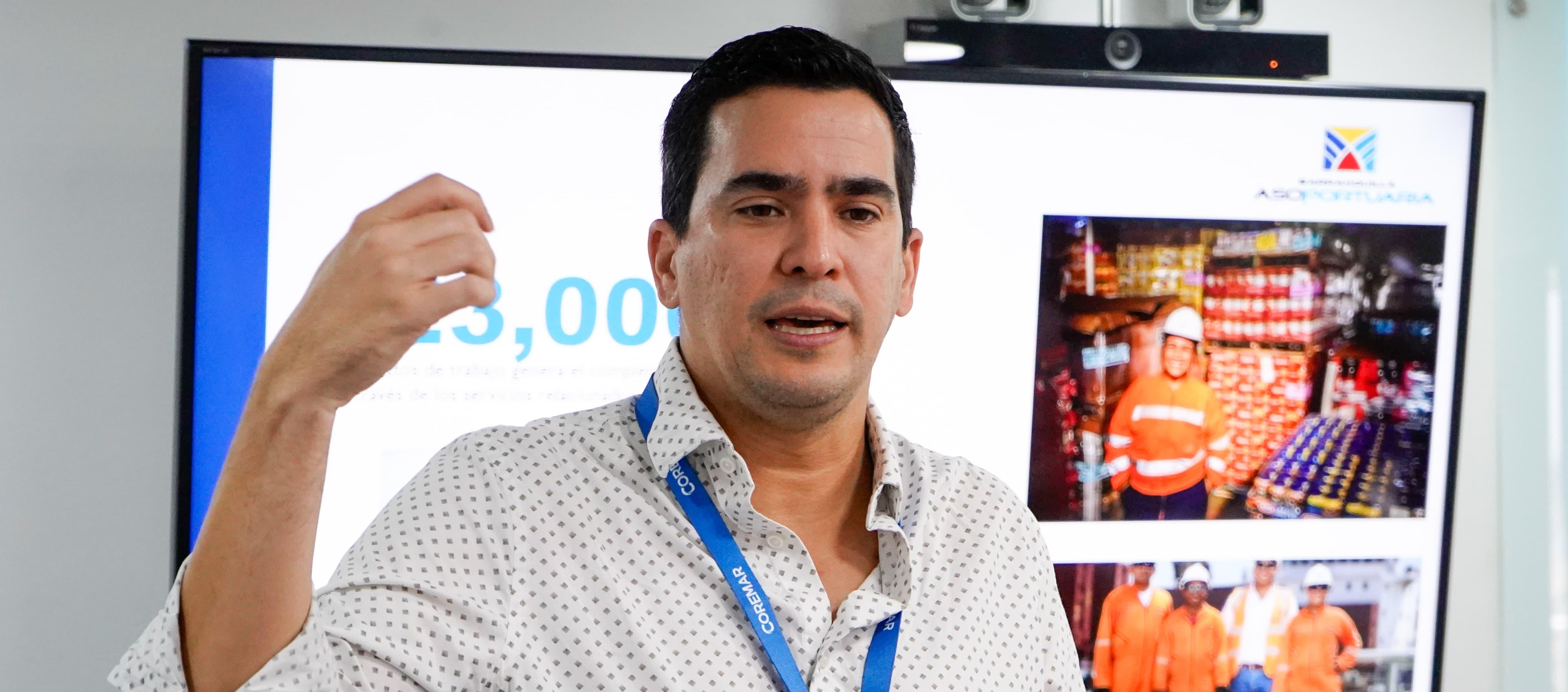 Lucas Ariza, director Ejecutivo de Asoportuaria.