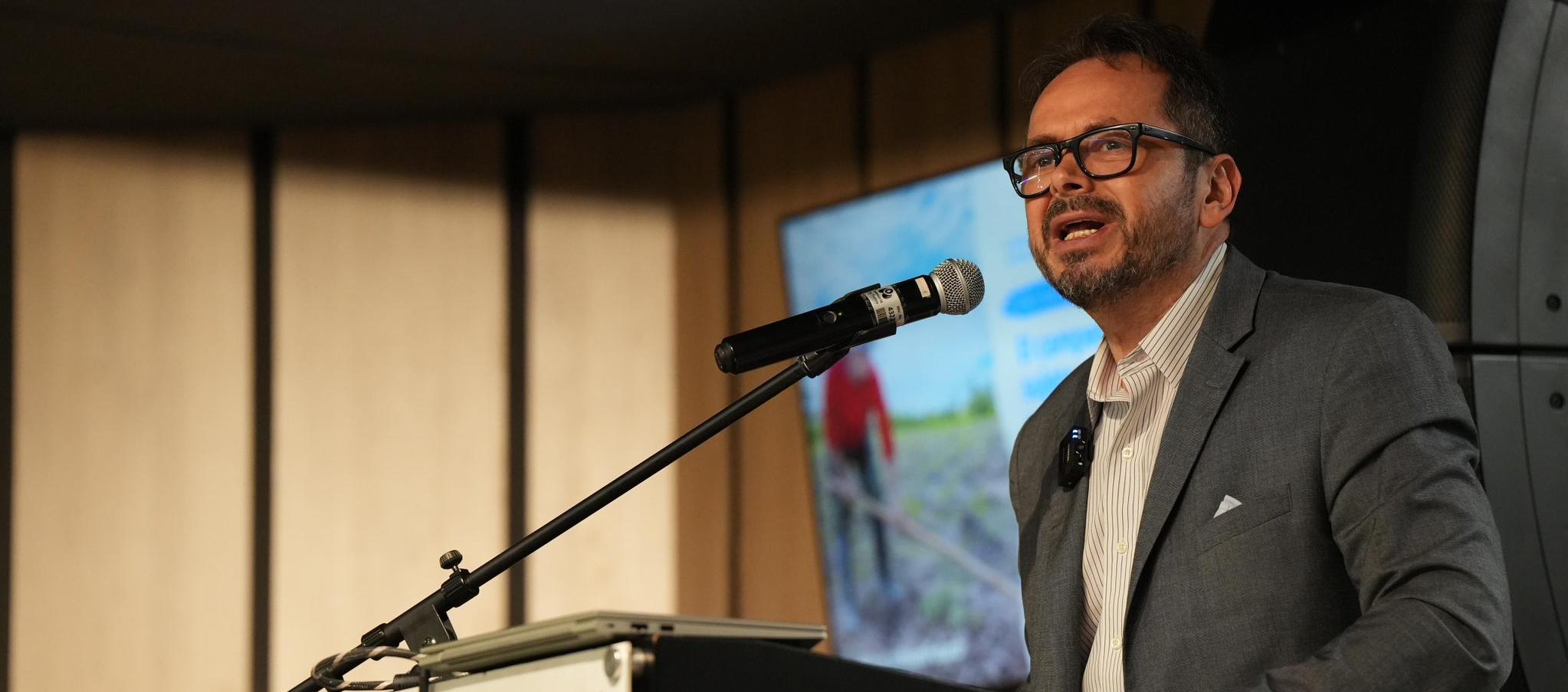 Representante Especial del Secretario General de la ONU en Colombia, Carlos Ruiz Massieu.