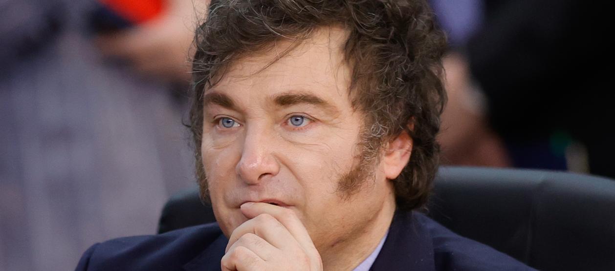 El presidente de Argentina, Javier Milei.