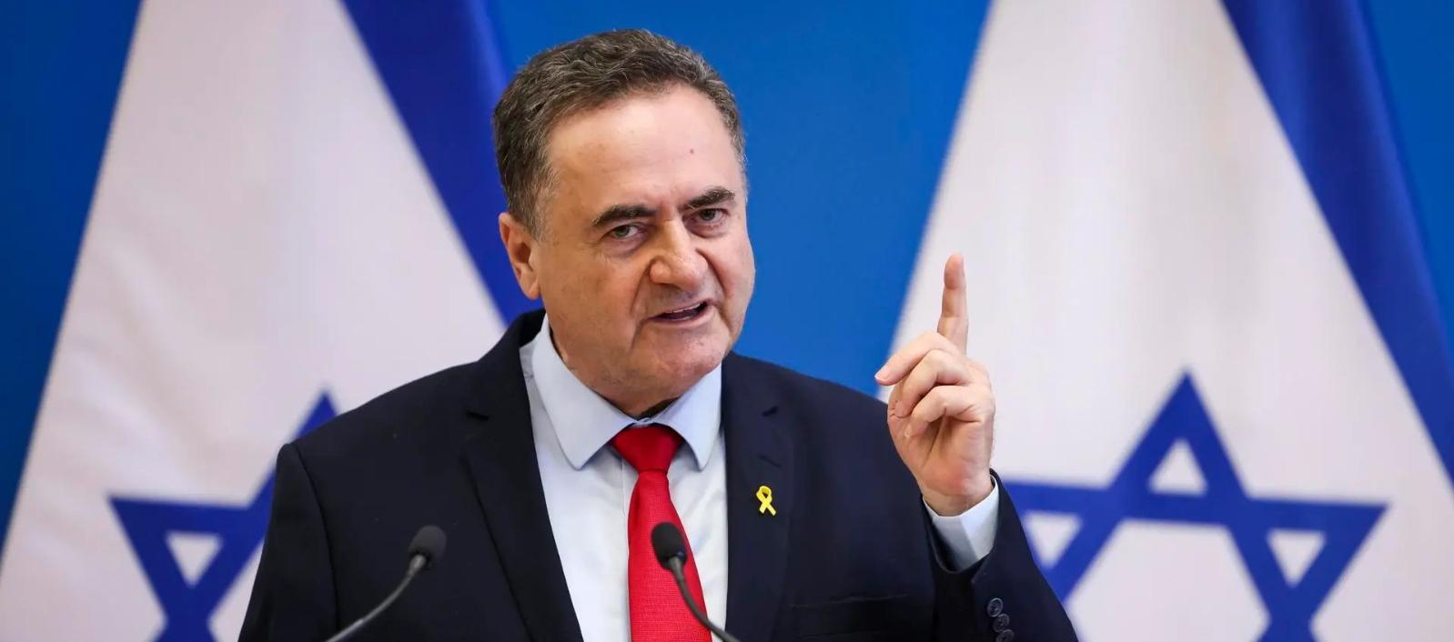 El ministro israelí de Defensa, Israel Katz.