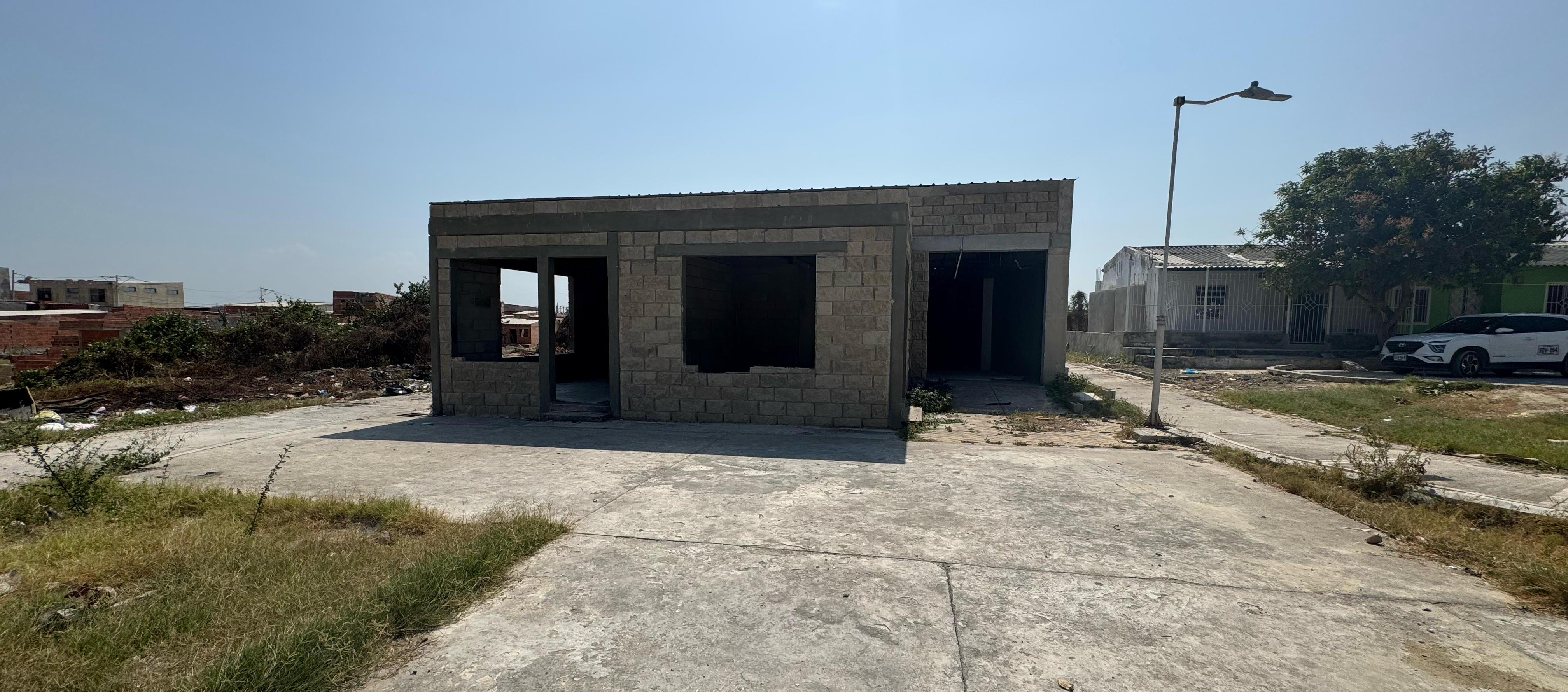 Así se encuentra la obra inconclusa del parque 'Sacúdete'. 