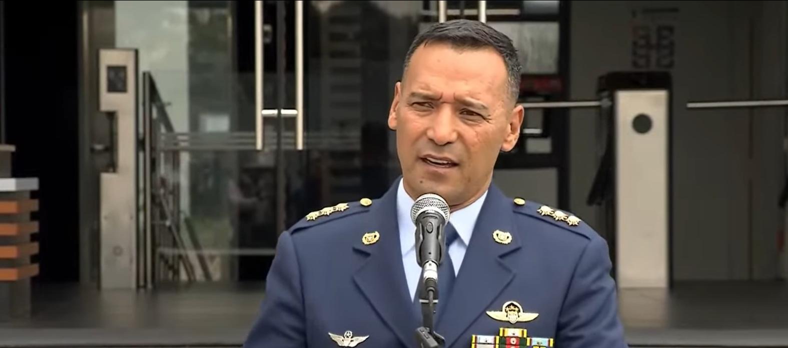 El general Pedro Sánchez.