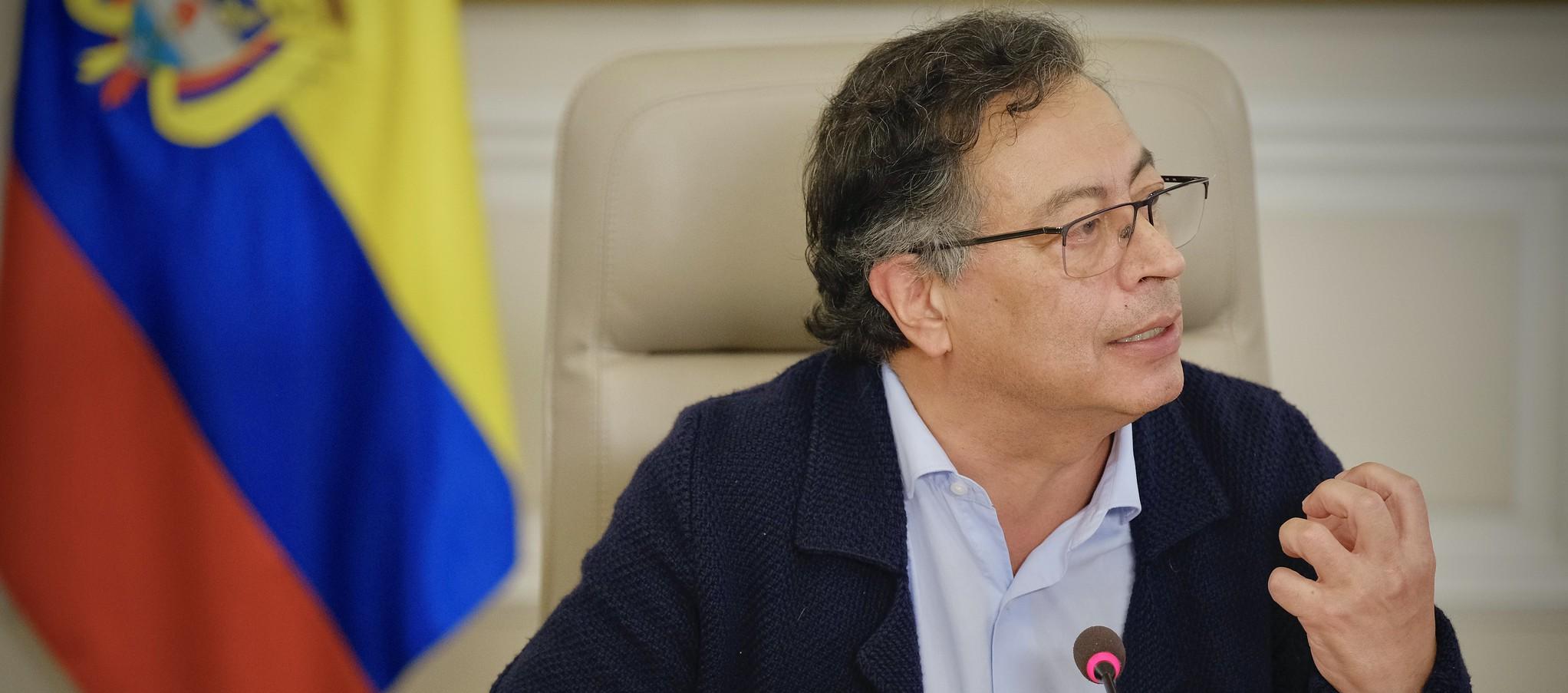 El Presidente de la República, Gustavo Petro.