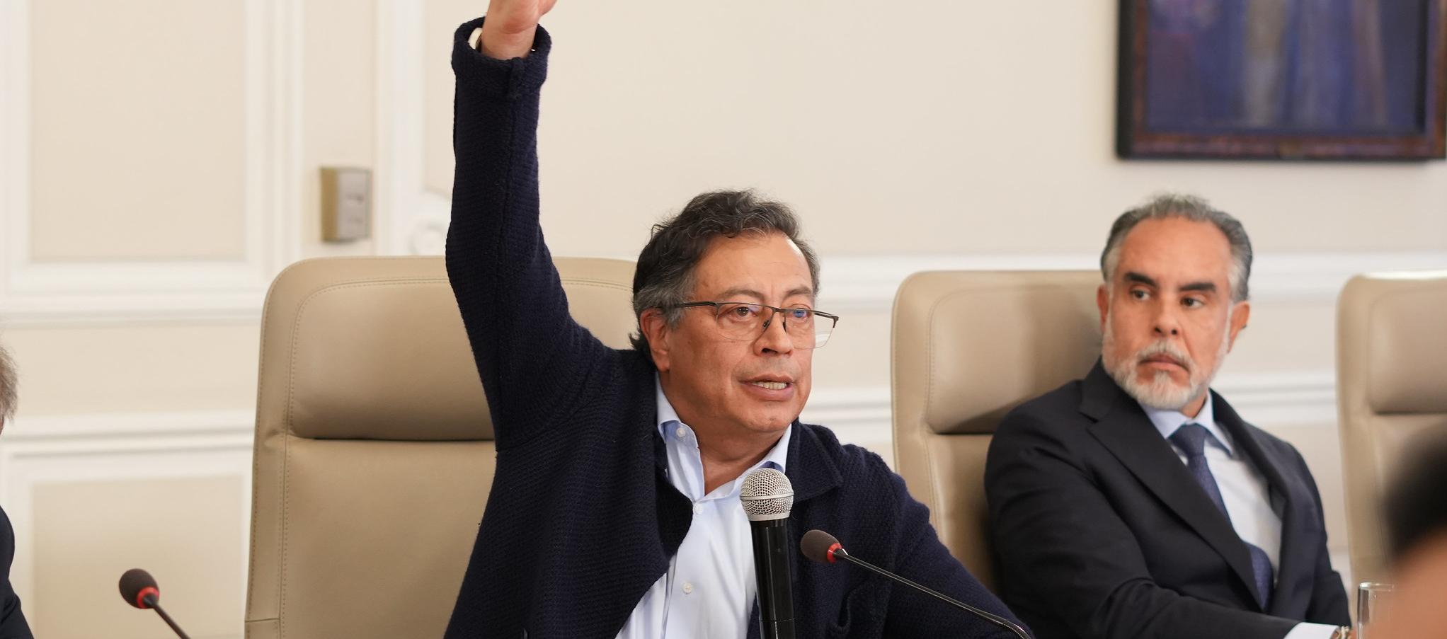 Gustavo Petro y Armando Benedetti.