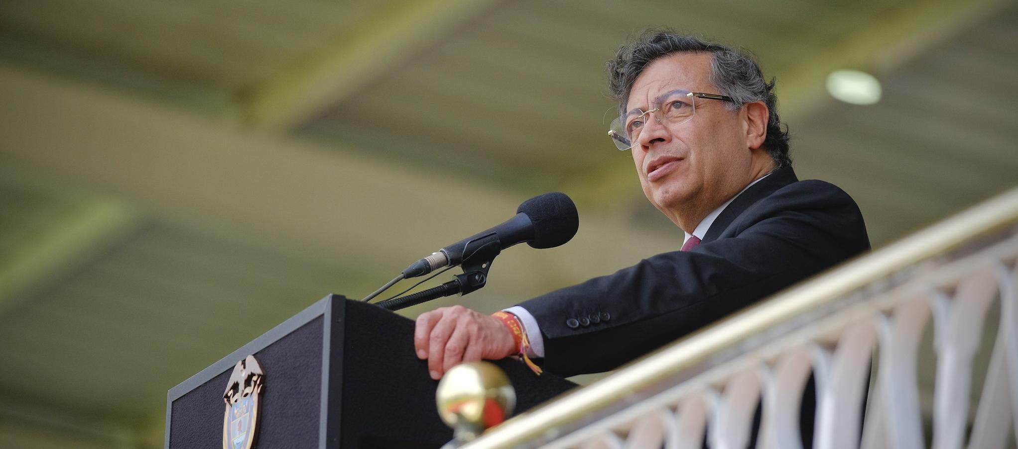 El Presidente Gustavo Petro.