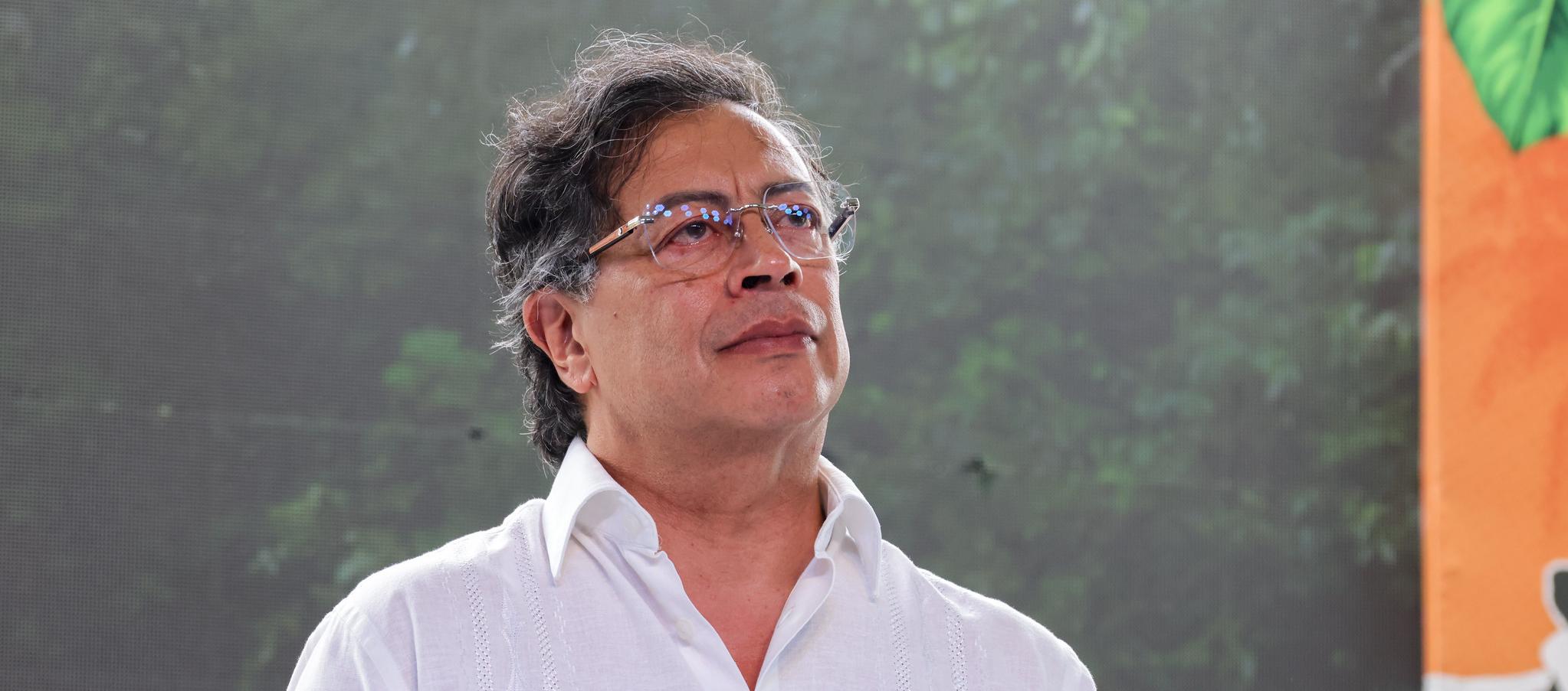 El Presidente Gustavo Petro.