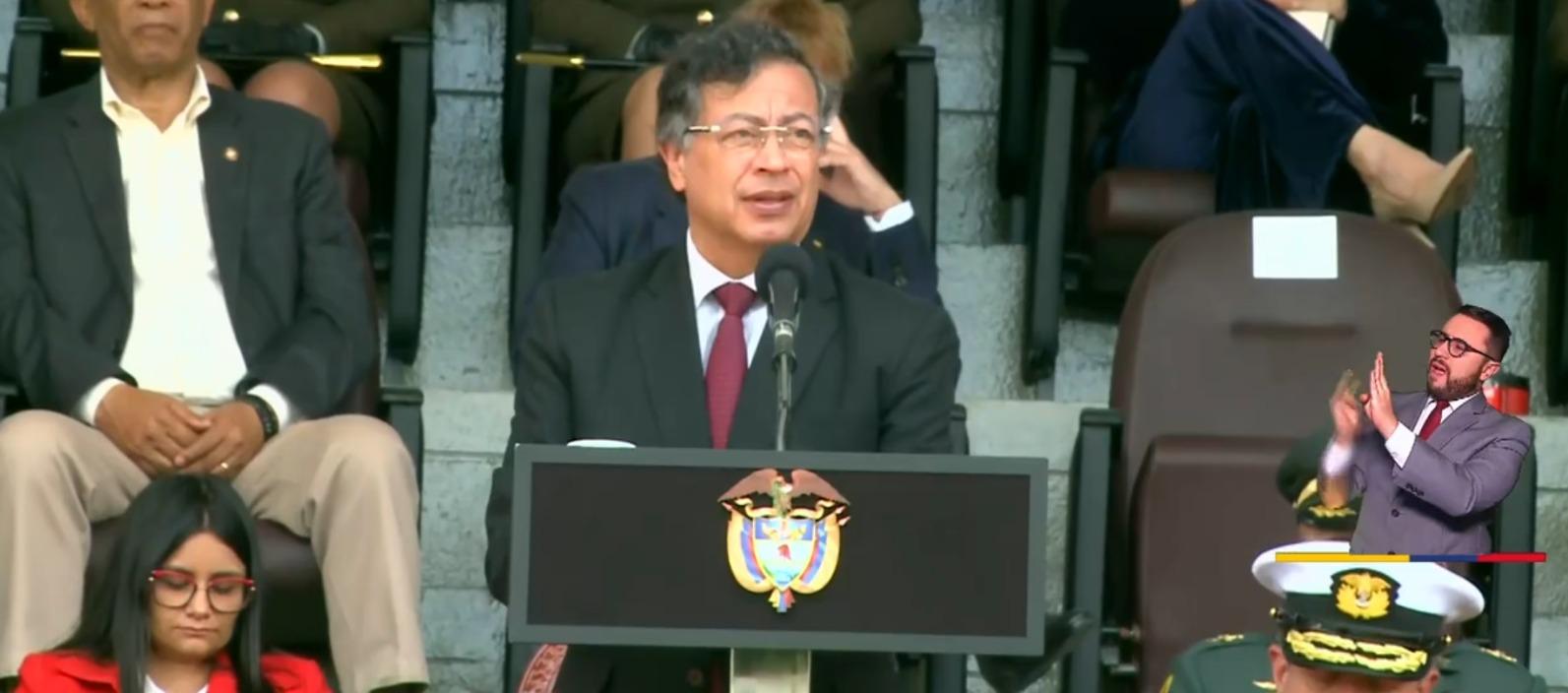 El Presidente Gustavo Petro.
