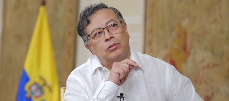 El Presidente de la República, Gustavo Petro.