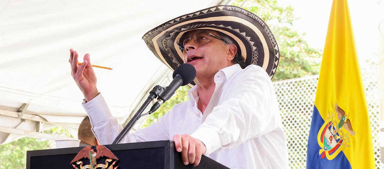 Gustavo Petro, presidente de la República.