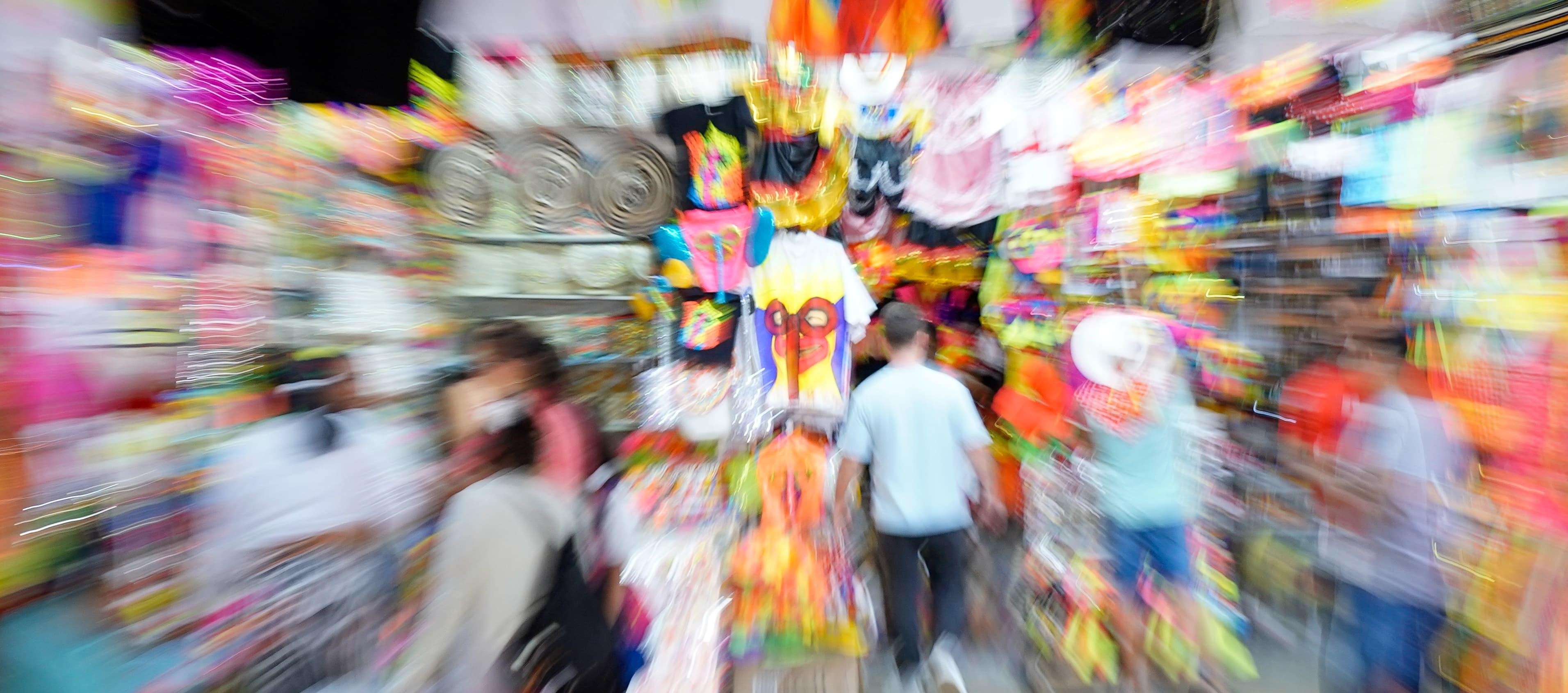 La calle 72, sector donde el Carnaval de Barranquilla se siente en cada esquina.
