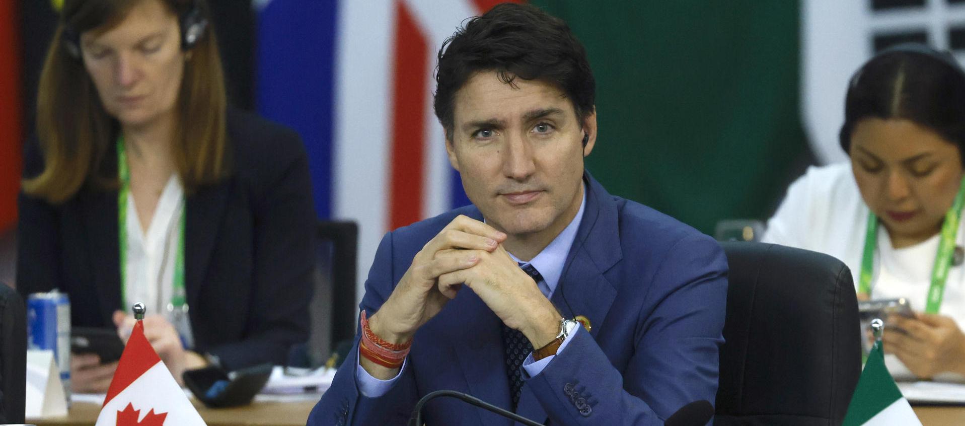 Primer ministro de Canadá, Justin Trudeau. 