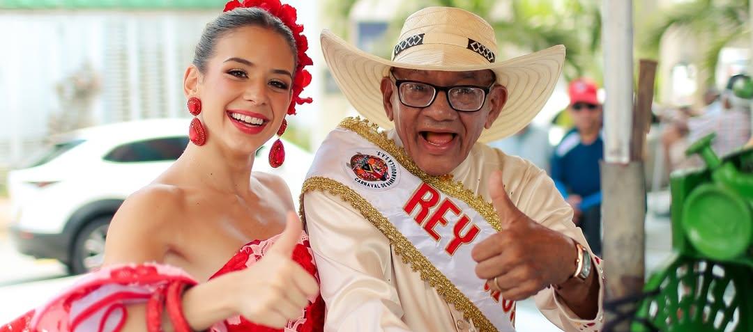 Reyes del Carnaval de Barranquilla.