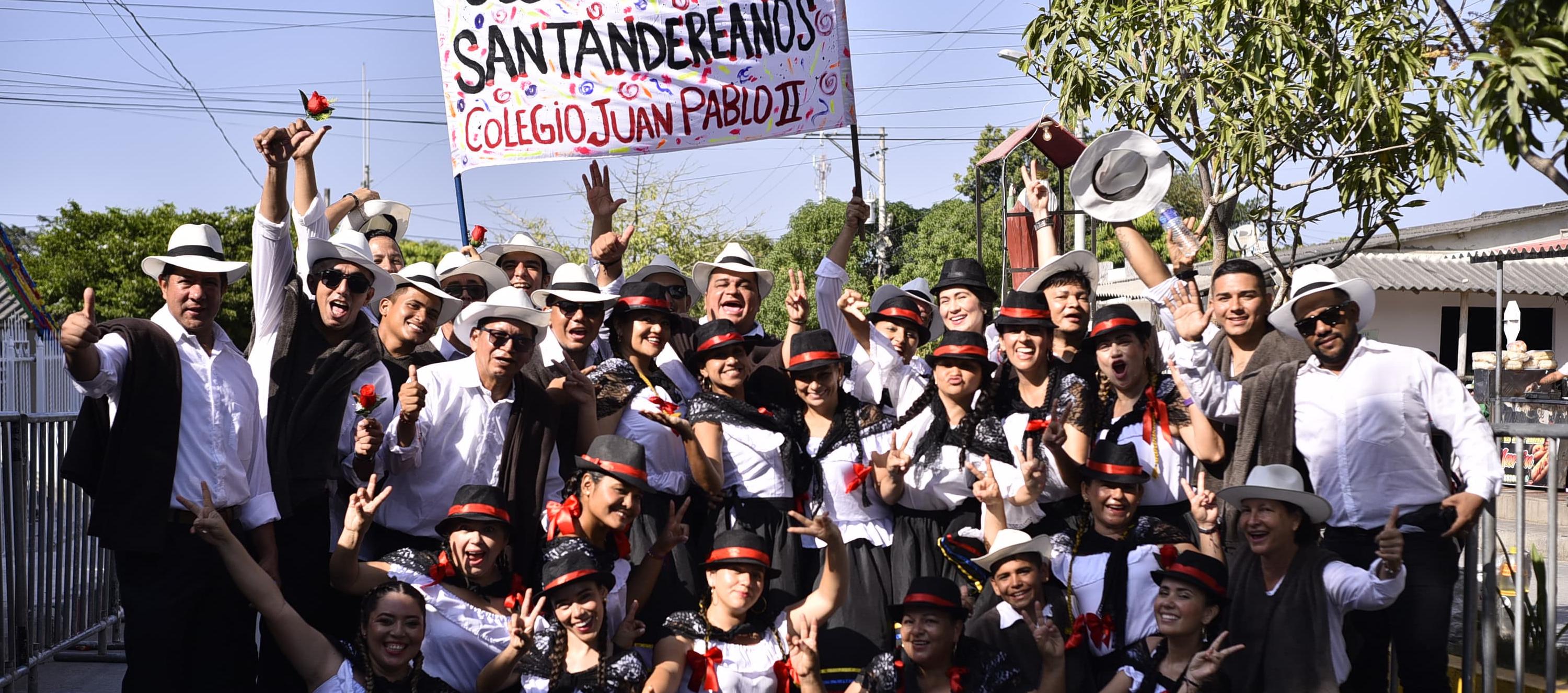 Grupo folclórico de Santander.