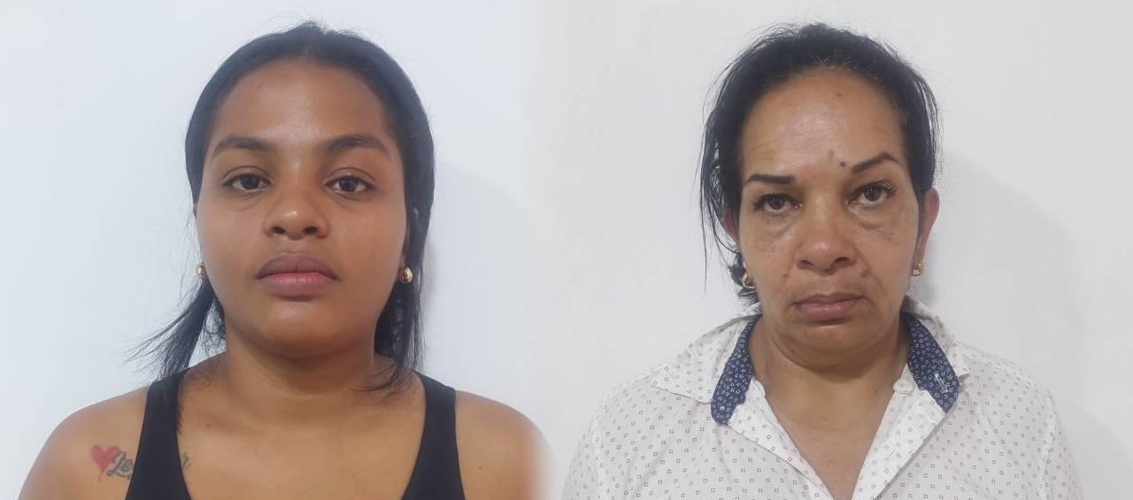 Maryvi Angulo Isaza y Ángela María Pedraza.