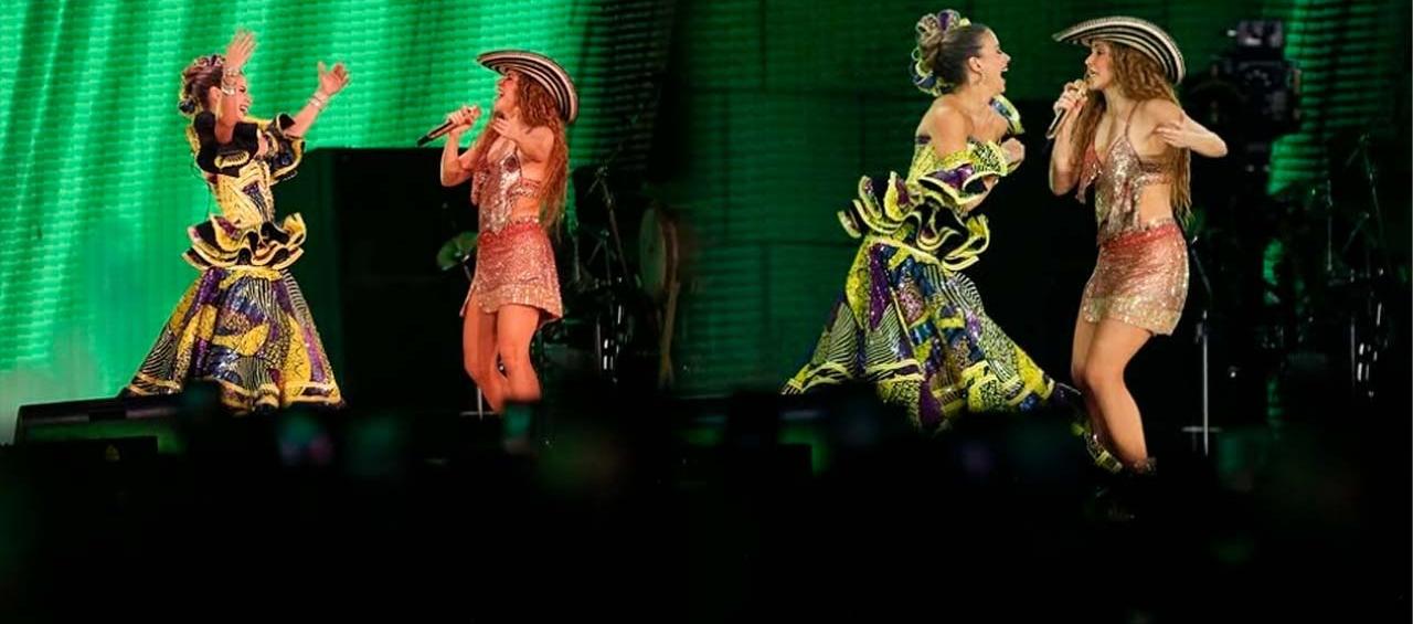 La Reina Tatiana y Shakira.