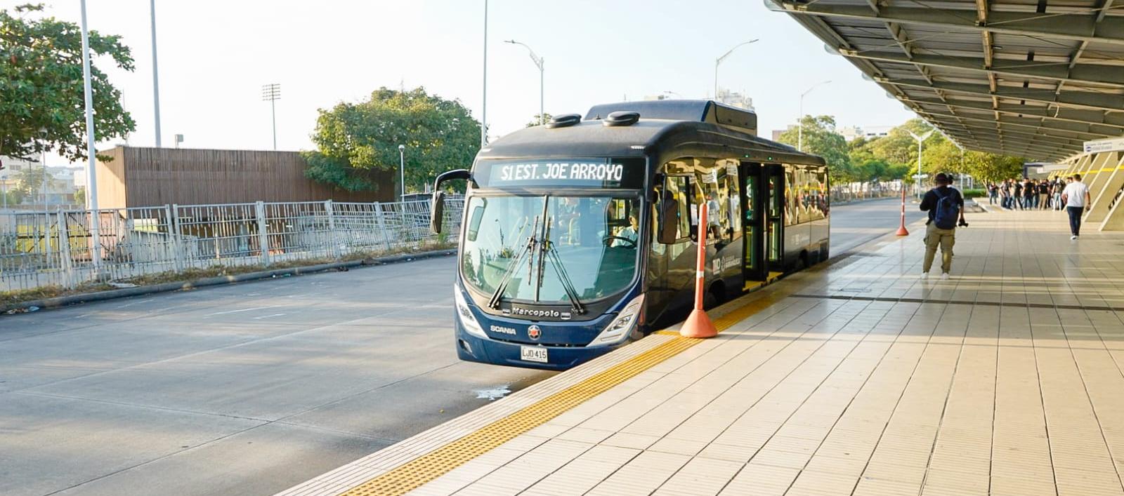 Buses nuevos de Transmetro.