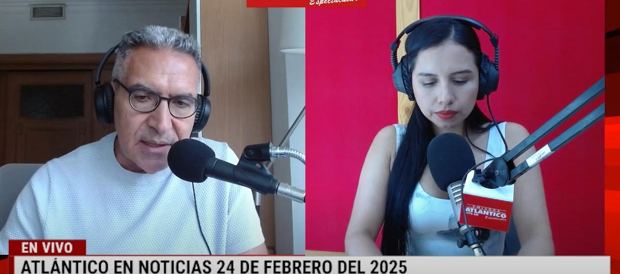 Transmisión de Atlántico en Noticias.