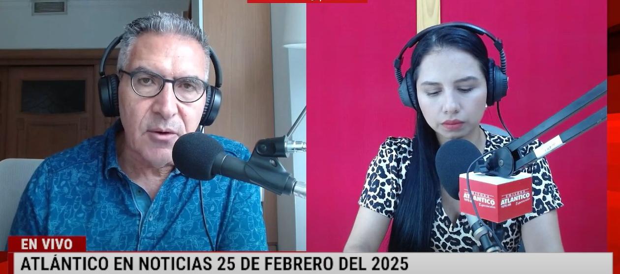 Transmisión de Atlántico en Noticias.