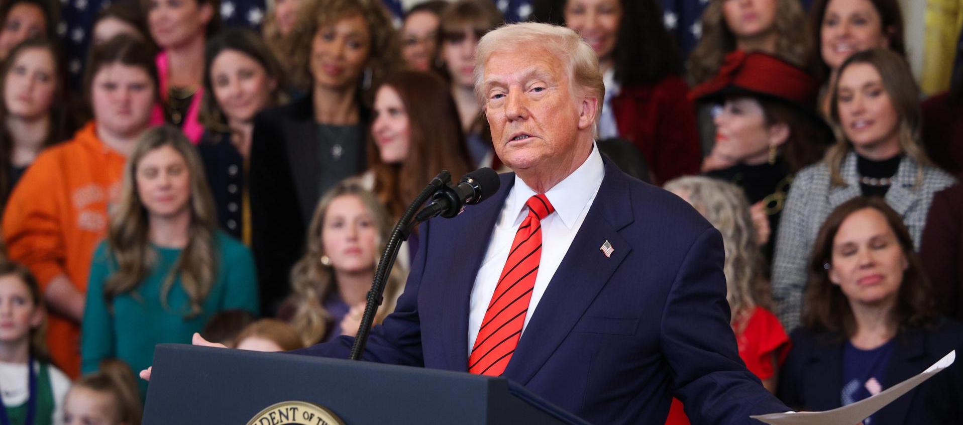 Donald Trump, presidente de Estados Unidos.