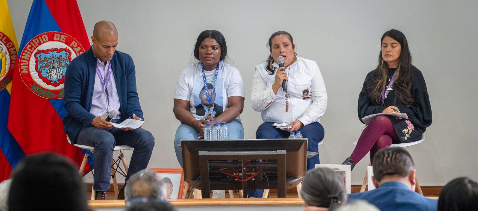 Rendición de cuentas de la Unidad de Búsqueda en Nariño. 