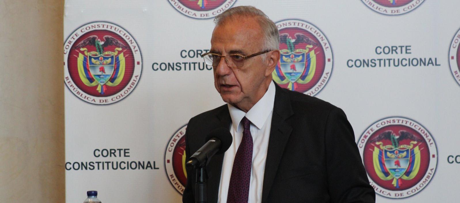 El Ministro de Defensa, Iván Velásquez.