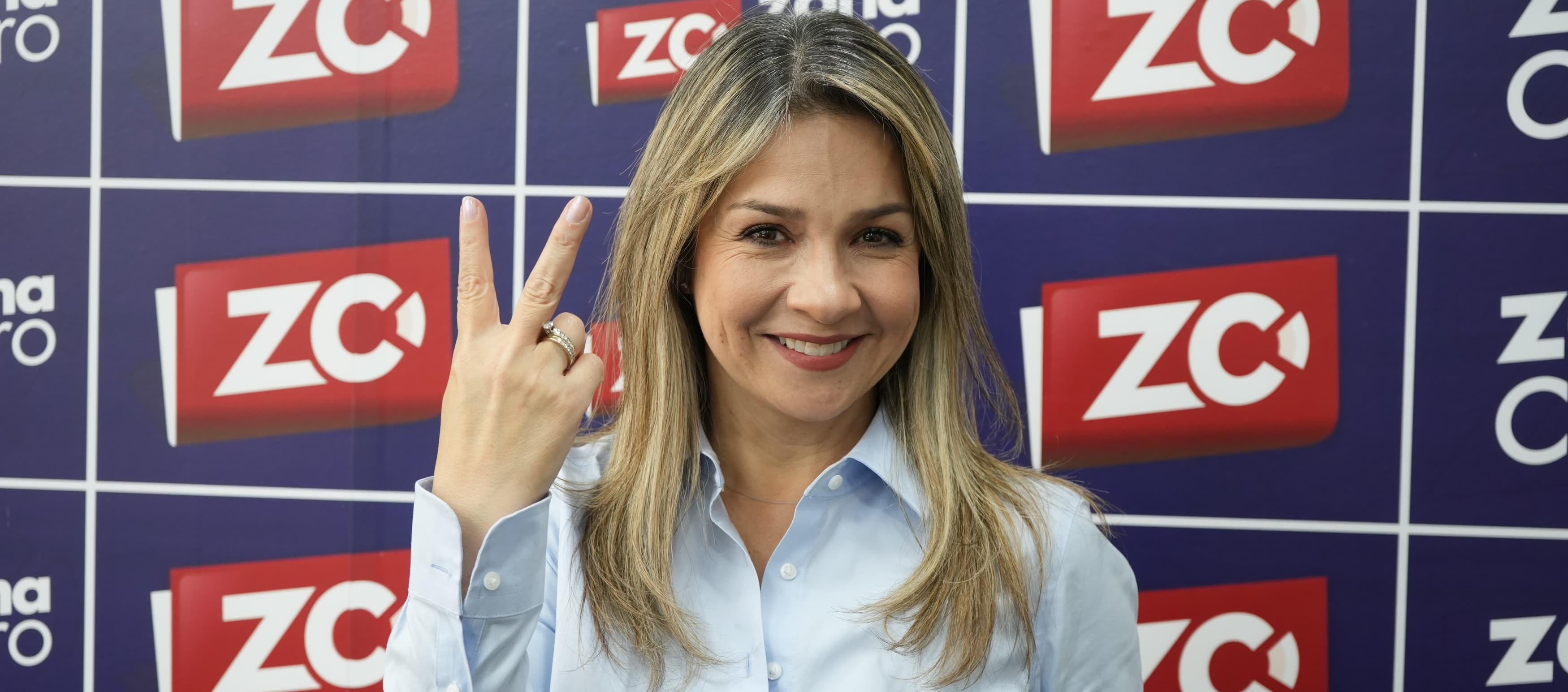 La precandidata presidencial Vicky Dávila.