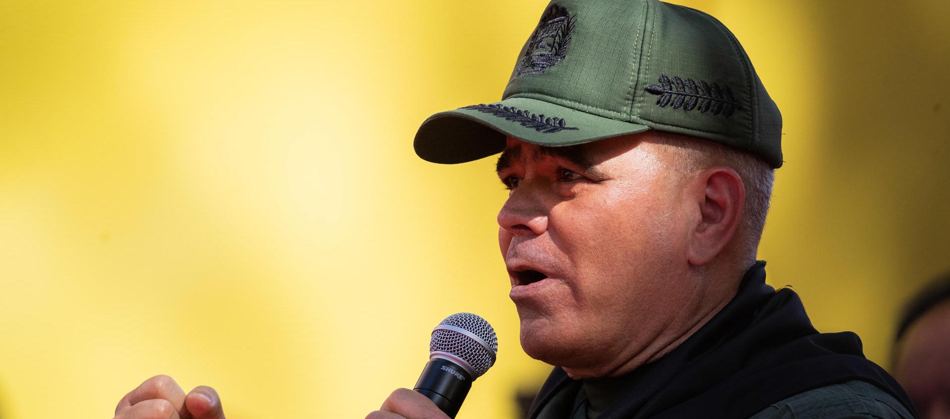 Vladimir Padrino López, ministro de Defensa de Venezuela. 