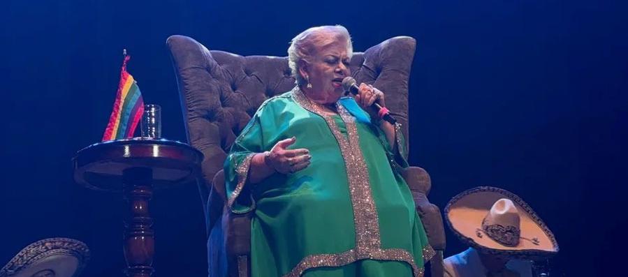 Paquita la del Barrio en Ciudad de México.