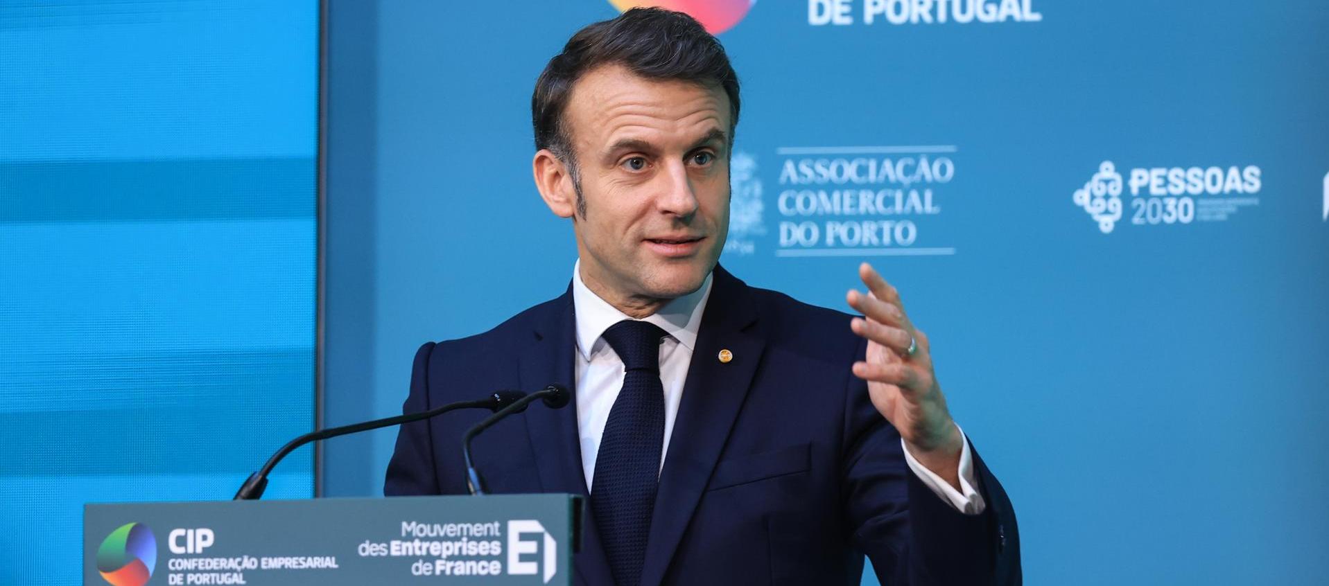 Emmanuel Macron, Presidente de Francia.
