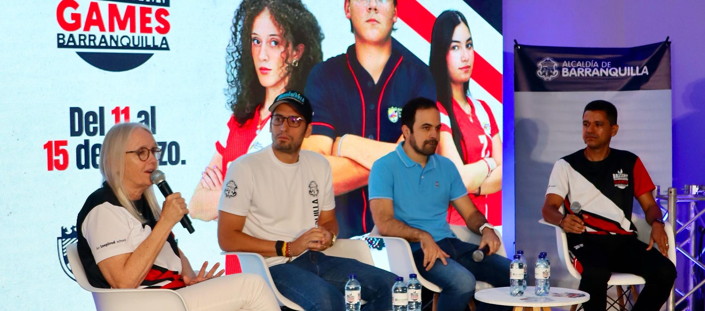 Acto de presentación de los Big Games 2025, organizados por el British International School.