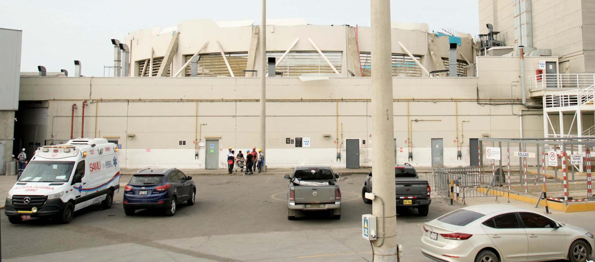 Centro comercial Real Plaza de Trujillo donde ocurrió la tragedia. 